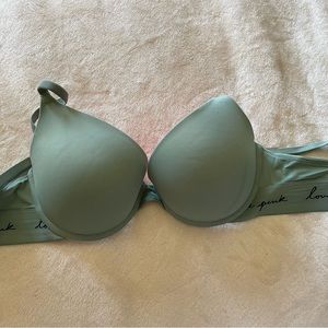 Army green push up bra 34C